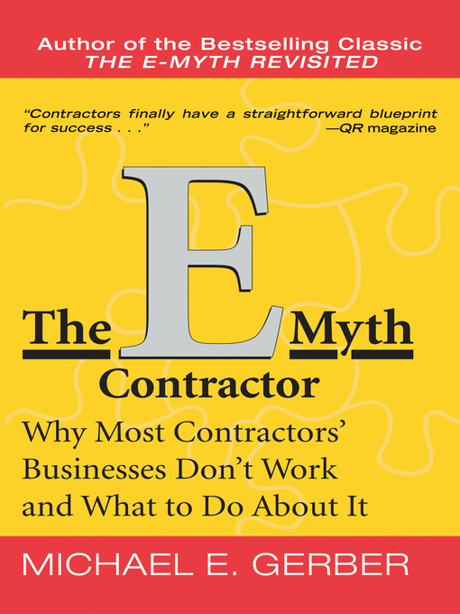 Title details for The E-Myth Contractor by Michael E. Gerber - Wait list